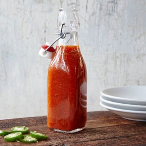 Roasted red pepper hot sauce