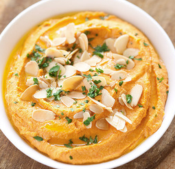 Roasted red pepper hummus
