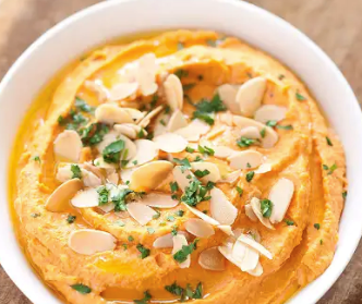 Roasted red pepper hummus