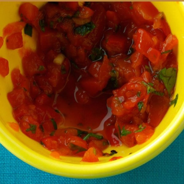 Roasted red pepper [pasta topper]