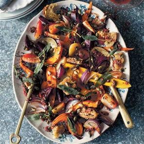 Roasted root panzanella