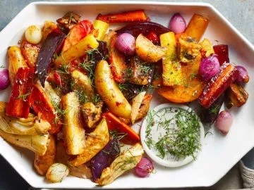 Roasted root vegetable medley
