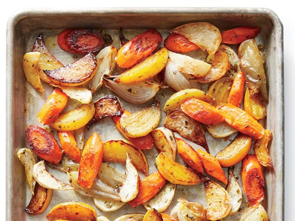 Roasted root vegetables