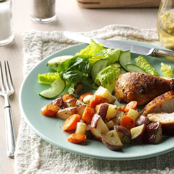 Roasted root vegetables 