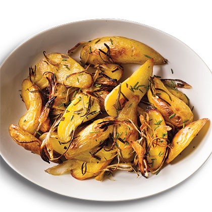 Roasted rosemary fingerling potatoes