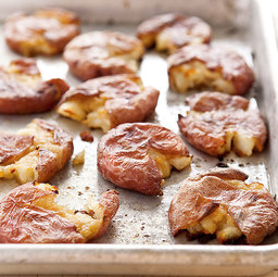 Roasted salt-and-vinegar potatoes