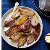 Roasted shallots 