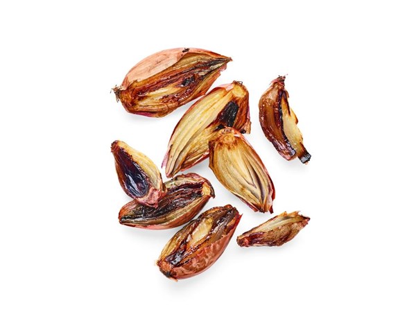 Roasted shallots
