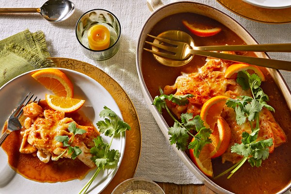 Roasted soy-citrus sea bas