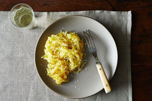 Roasted spaghetti squash