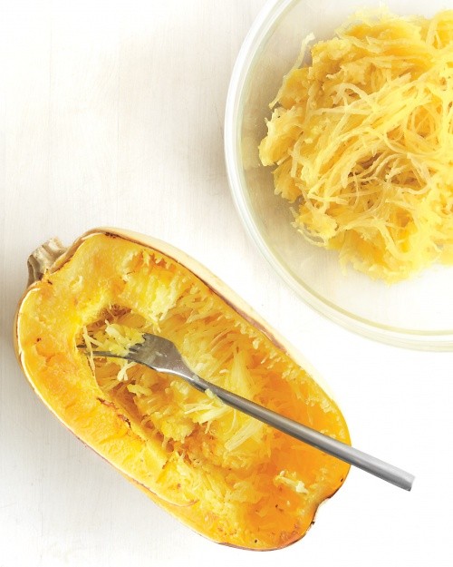 Roasted spaghetti squash