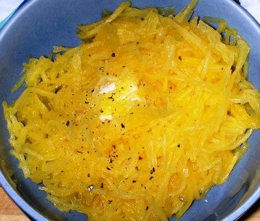 Roasted spaghetti squash