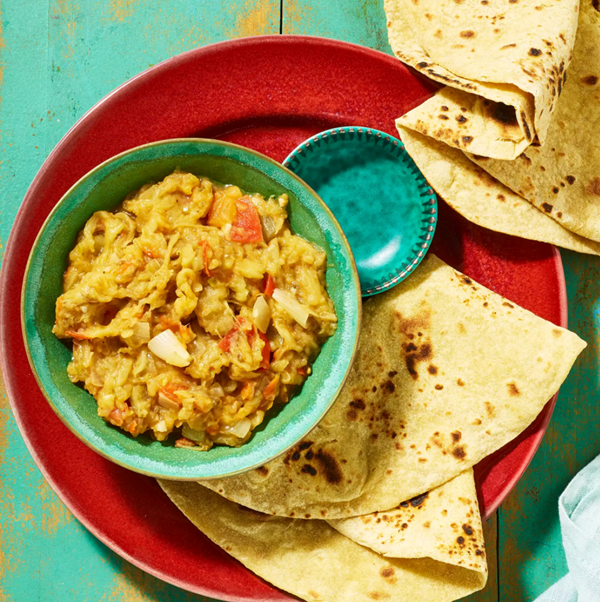 Roasted spiced eggplant (Baigan chokha)