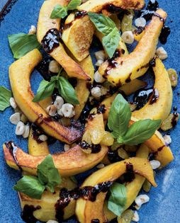 Roasted squash agrodolce 