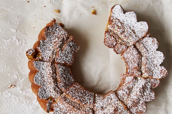 Roasted squash brown butter cake