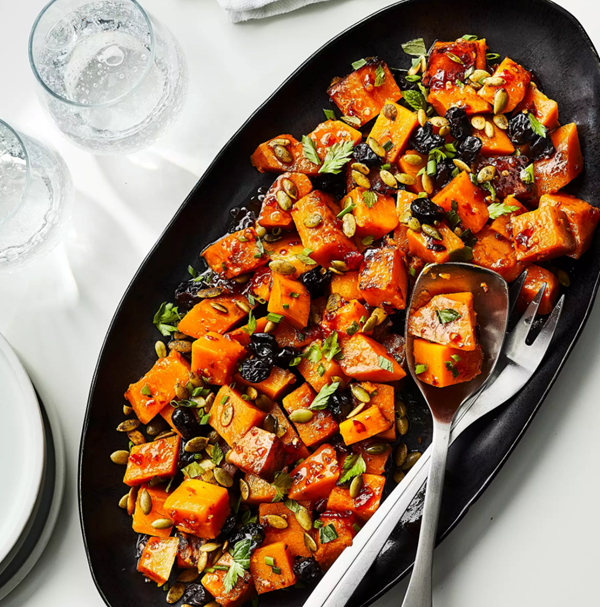 Roasted squash salad