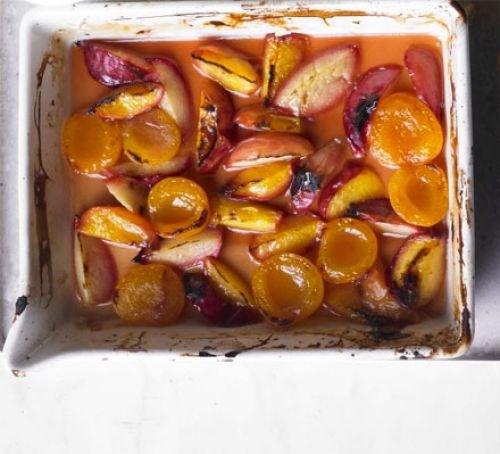 Roasted stone fruits 