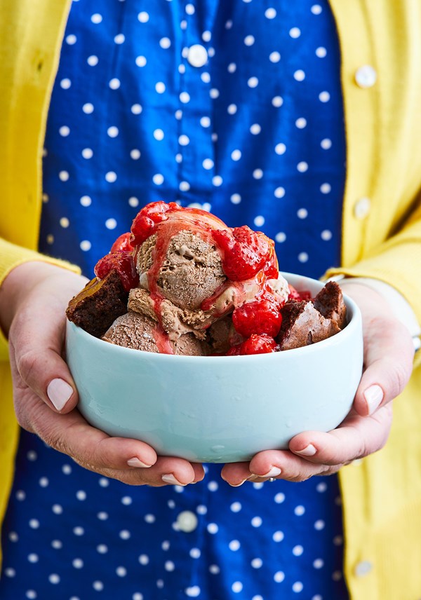 Roasted strawberry sauce