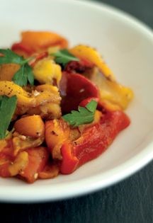 Roasted sweet pepper salad (Salata so pecheni piperki)