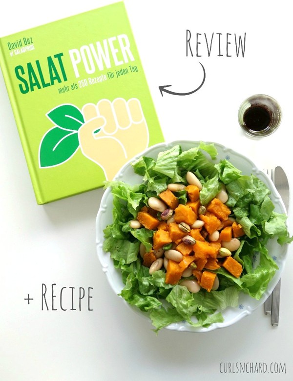 Roasted sweet potato, lima beans and pistachios