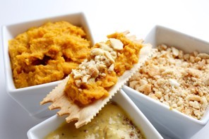 Roasted sweet potato pate