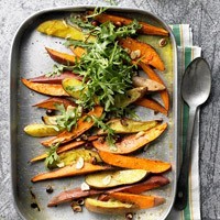 Roasted sweets & greens