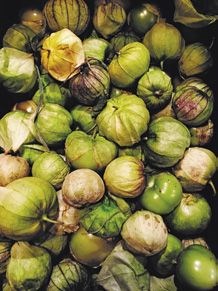 Roasted tomatillo salsa