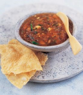 Roasted tomato chutney