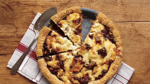 Roasted tomato pie