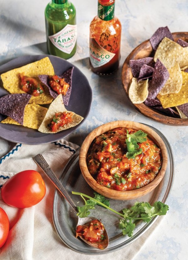 Roasted tomato salsa