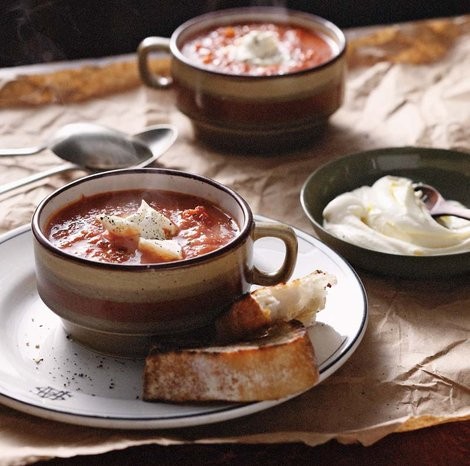 Roasted tomato soup