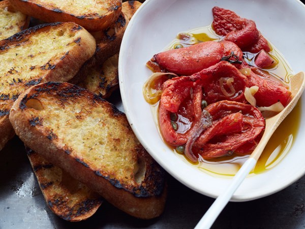 Roasted tomatoes [Grace Parisi]