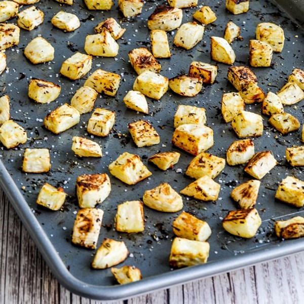 Roasted turnips