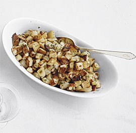 Roasted turnips with maple and cardamom