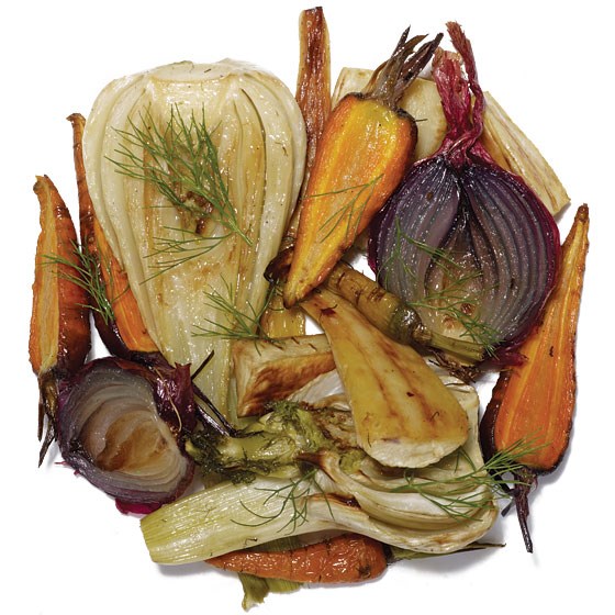 Roasted veg