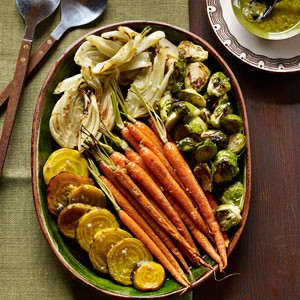 Roasted vegetable antipasto