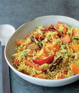 Roasted vegetable biryani