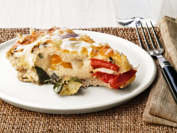 Roasted vegetable frittata