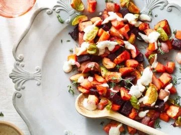 Roasted vegetable hash
