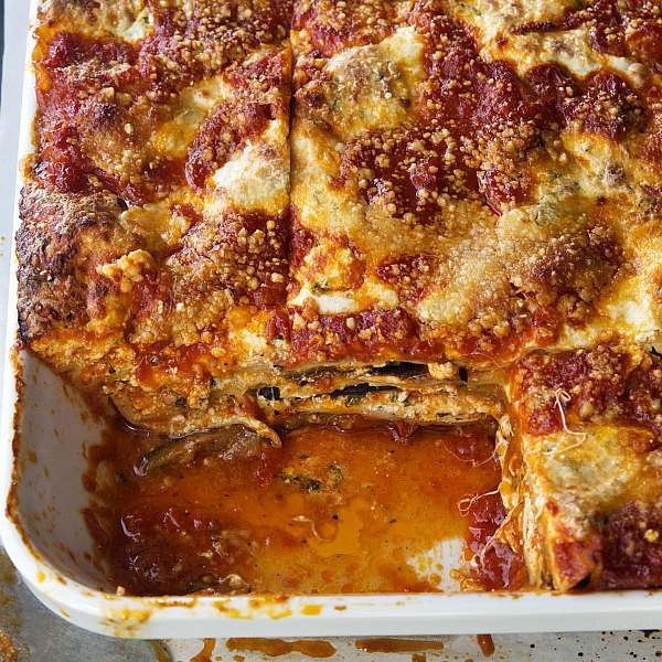 Roasted vegetable lasagna