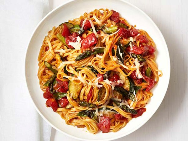 Roasted vegetable pasta