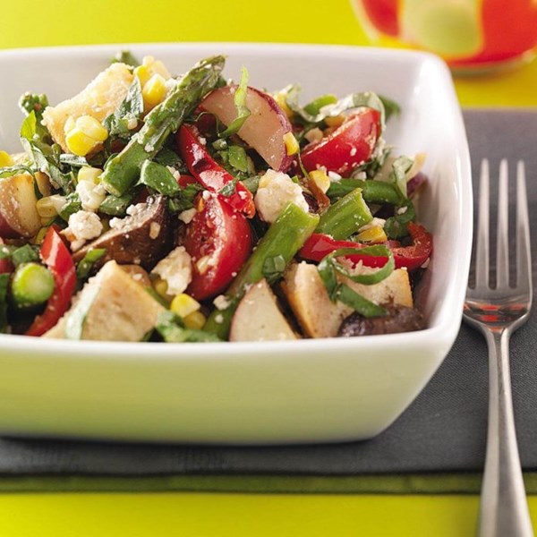 Roasted vegetable salad 