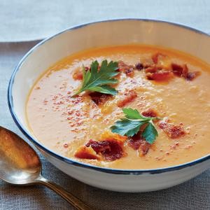Roasted vegetable soup