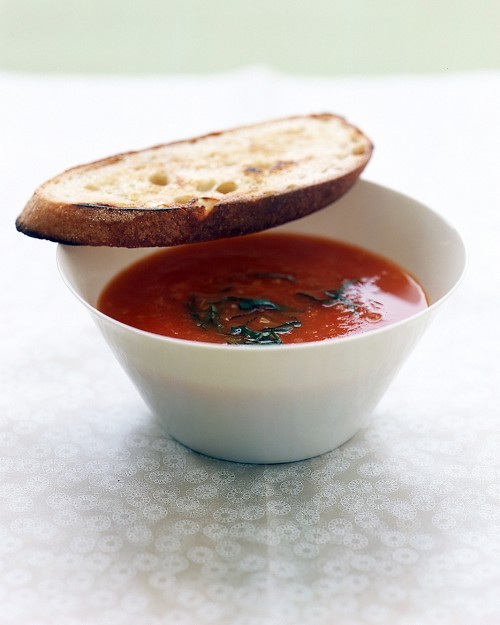 Roasted vegetable soup