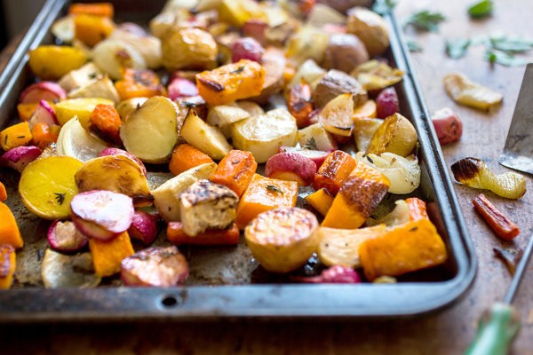 Roasted vegetables