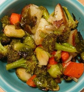 Roasted vegetables