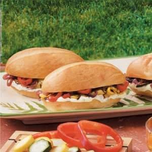 Roasted veggie sandwiches