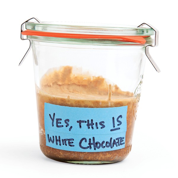 Roasted white chocolate