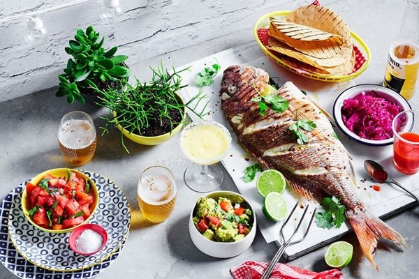 Roasted whole fish (Pez rostizado)  [Evan White]