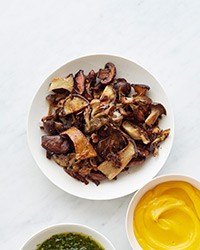 Roasted wild mushrooms